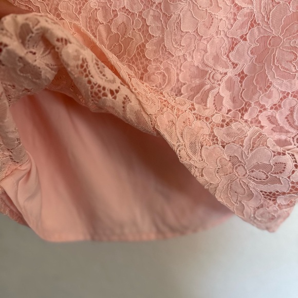 Ralph Lauren Blush Lace Midi Dress - Picture 4 of 6